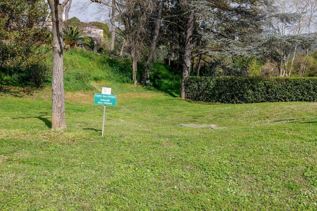 Domaine Des Palmiers - Piscine- Parking - Tennis - Clim Канны Экстерьер фото